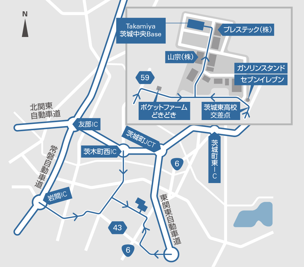 茨城県中央BASE地図